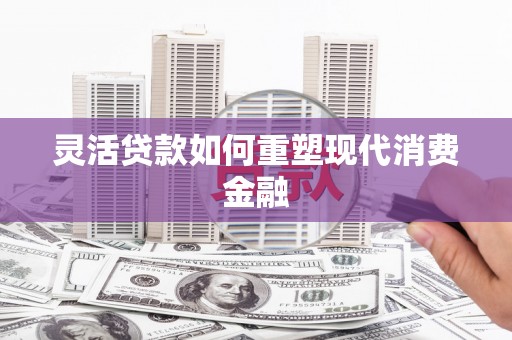 大社灵活贷款如何重塑现代消费金融