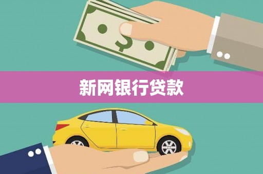 大社新网银行贷款