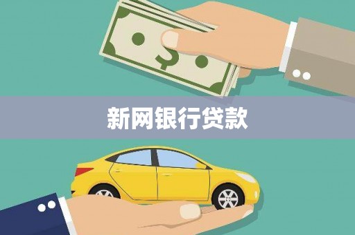 大社新网银行贷款