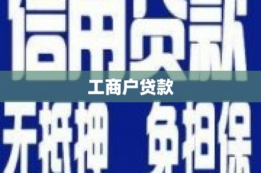 大社工商户贷款