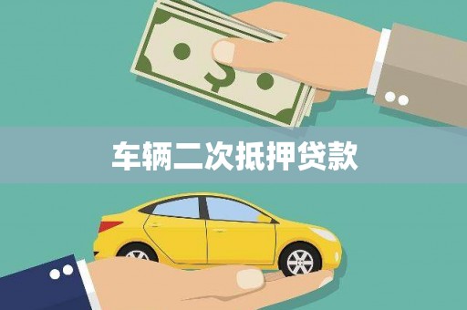 大社车辆二次抵押贷款
