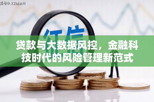 大社贷款与大数据风控，金融科技时代的风险管理新范式