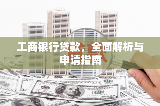 大社工商银行贷款，全面解析与申请指南