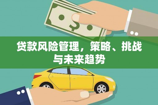大社贷款风险管理，策略、挑战与未来趋势