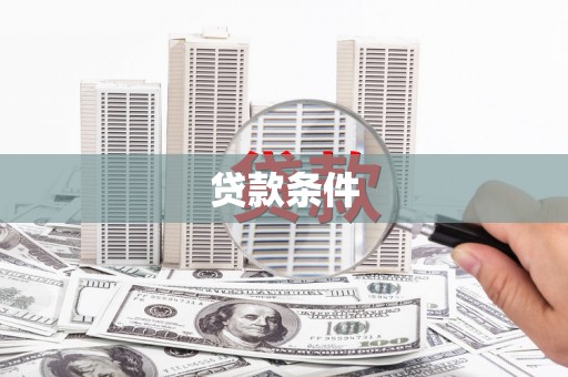 大社贷款条件