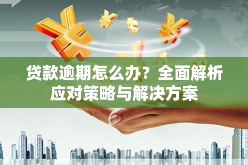 大社贷款逾期怎么办？全面解析应对策略与解决方案