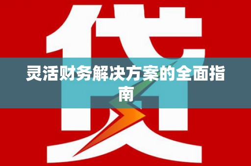 大社灵活财务解决方案的全面指南