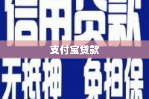大社支付宝贷款
