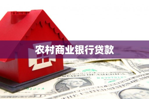 大社农村商业银行贷款