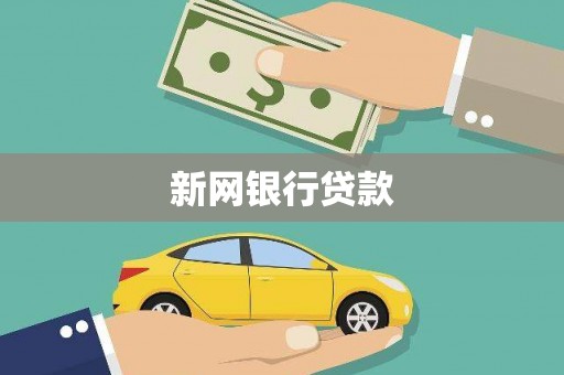 大社新网银行贷款