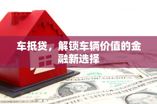 大社车抵贷，解锁车辆价值的金融新选择
