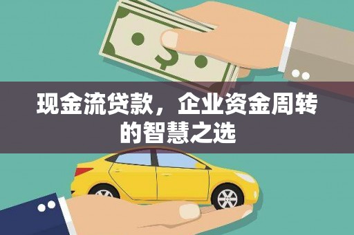 大社现金流贷款，企业资金周转的智慧之选