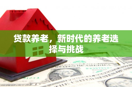 大社贷款养老，新时代的养老选择与挑战