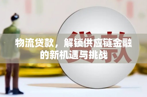 大社物流贷款，解锁供应链金融的新机遇与挑战
