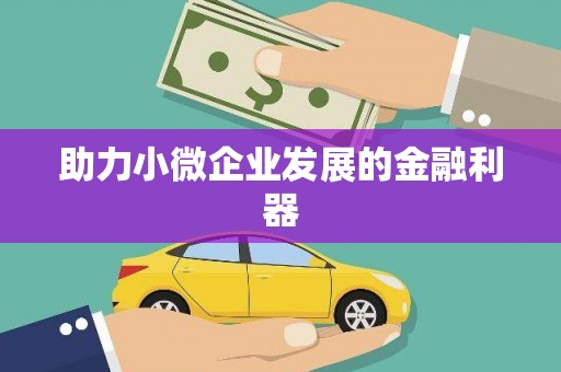 大社助力小微企业发展的金融利器