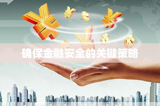 大社确保金融安全的关键策略